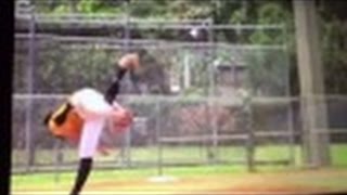 LHP DL Hall Pitching Mechanics Super Slow Motion
