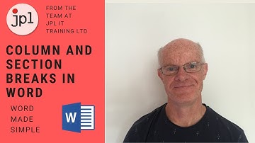 Column and Section Breaks in Word