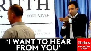 WATCH: Vivek Ramaswamy Takes Questions Directly From Republican Voters