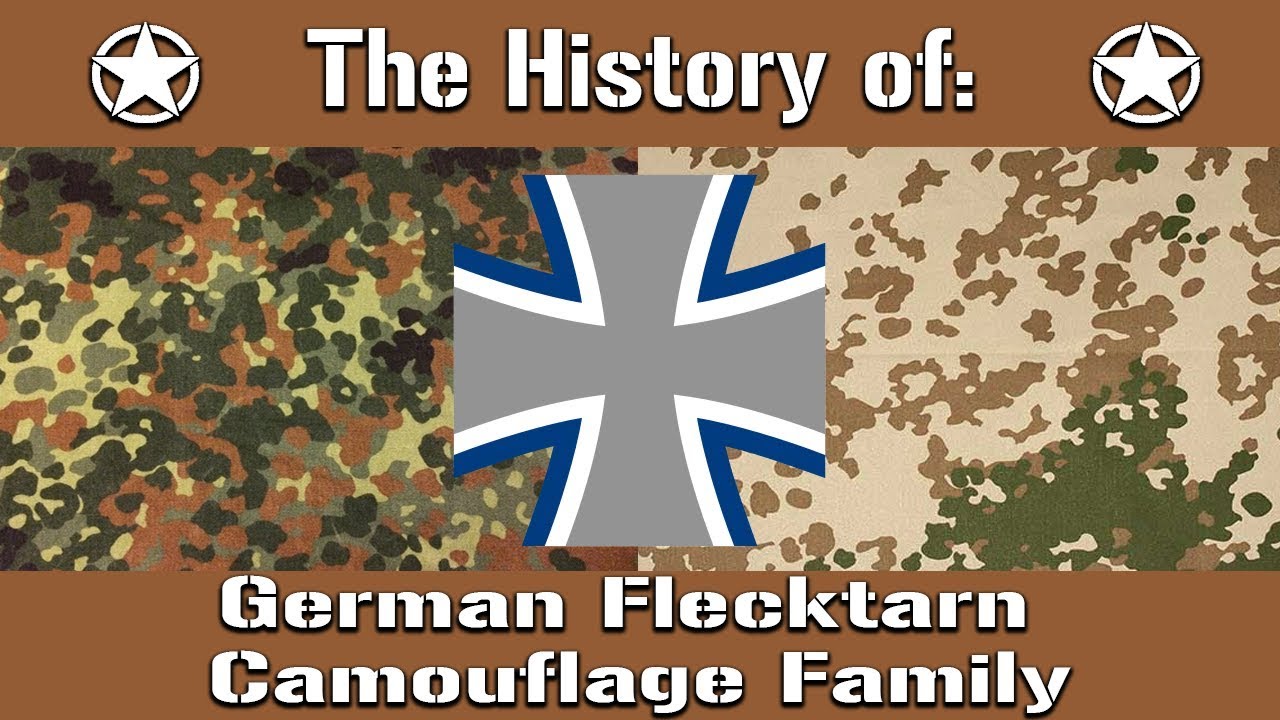 История немецкой семьи камуфляж Flecktarn | Единая история