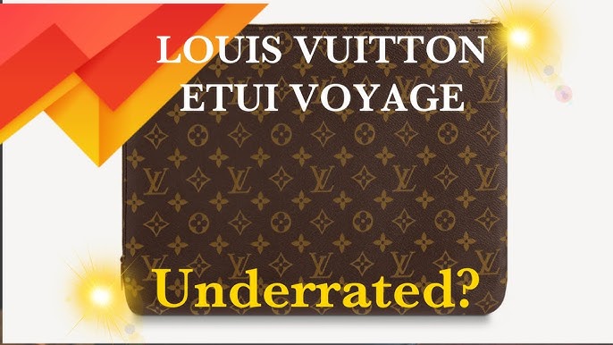 Louis Vuitton Mens Pochette Discovery Monogram Eclipse PM – Luxe Collective