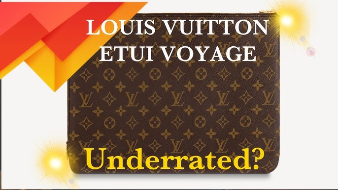 Louis Vuitton Brown Monogram Etui Voyage MM Pouch – The Closet