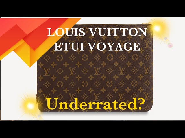 Louis Vuitton Brown Monogram Etui Voyage MM Pouch – The Closet