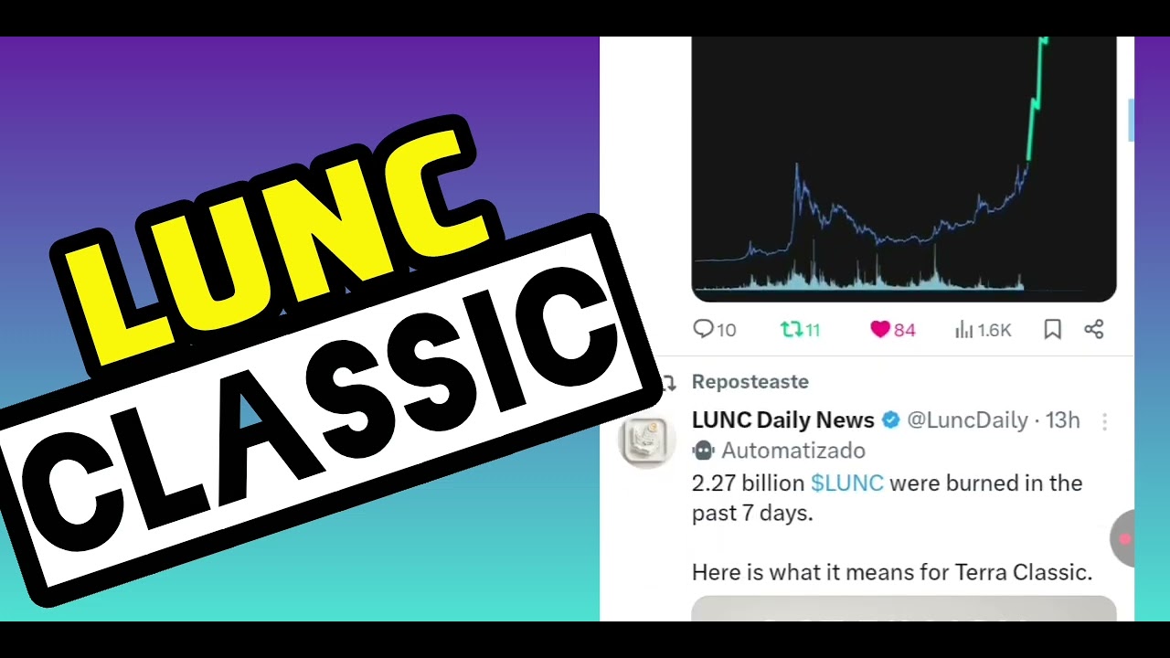#LUNC will be the greatest crypto recovery story in history Terra Classic  BURNS