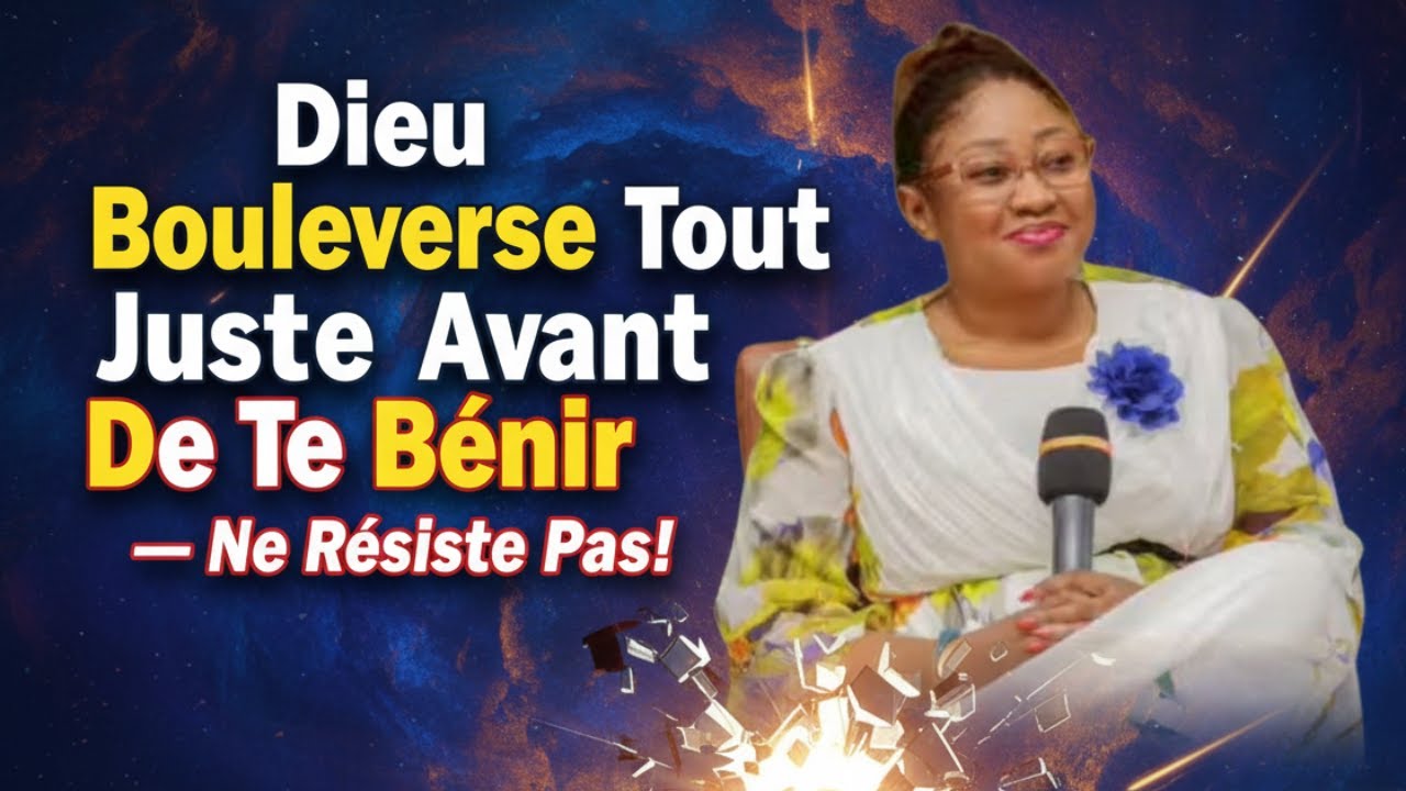 Dieu Bouleverse Tout Juste Avant De Te Bénir : Ne Résiste Pas ! 