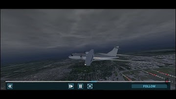 Flight Pigeon Airlines ATR 42 SIMPLE TAKEOFF Chicago 🛫 Washington