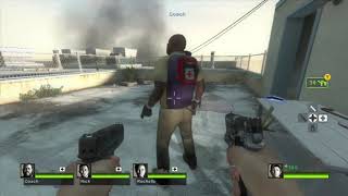 Lets Play Left 4 Dead 2 - Part 1 - Dead Center (Single Player + bots Expert) Walkthrough