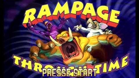 [Ps1] Introduction du jeu "Rampage Through Time" de l