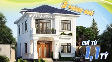 Chỉ 1,1 TỶ sở hữu ngay biệt thự nhà vườn giá rẻ mái Nhật 2 tầng đặc trưng của Minhome | MN04146