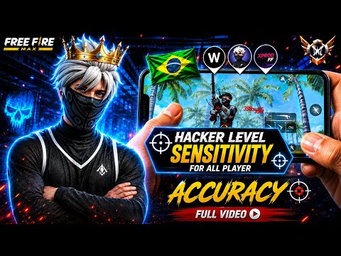 🎮Hacker level Sensitivity ☠️ for All players 💤🤌🏼.. On your device 🎮📉 #trending #viral #shorts #views