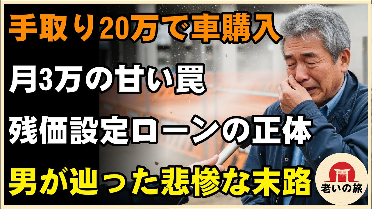 隣人の新車に嫉妬して人生崩壊。見栄で800万円の高級車を即決…40代配送員の悲惨な生活実態【シニアライフ】【60代以上の方へ】