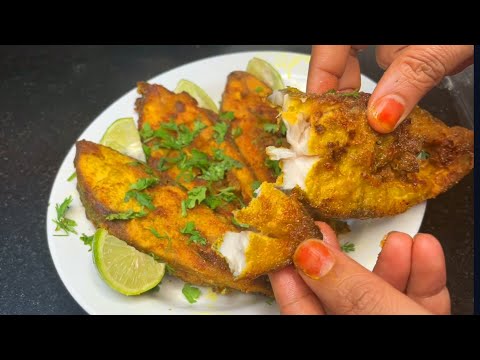 PERFECT HALWA FISH FRY CRISPY AUR CRUNCHY  BAHOT HI BEHTREEN BANTI HAI YEH FISH