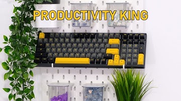 THE AKKO 3098B IS NOW MY GO TO WORK KEYBOARD