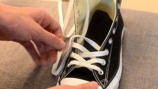 The Best Way to Tie Your Chuck Taylor's by Converse