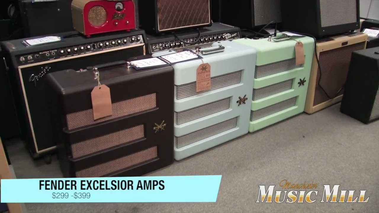 Manchester Music Mill Fender Excelsior YouTube