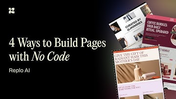 4 Ways to Build Pages with No Code