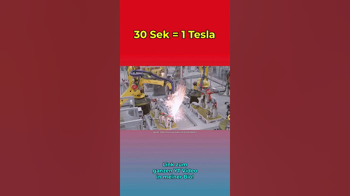 Teslas Erfolgsgeheimnis: Alle 30 Sekunden ein Auto bauen. #teslanews #modely #model3