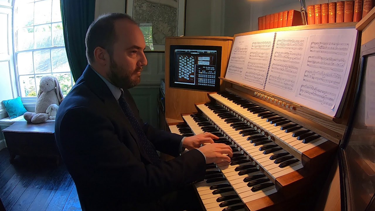 Daniel Cook plays Chorale Prelude on Croft's 136th by Hubert Parry ...