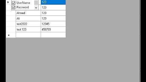 C# winform DataGridView Columns Hide Runtime