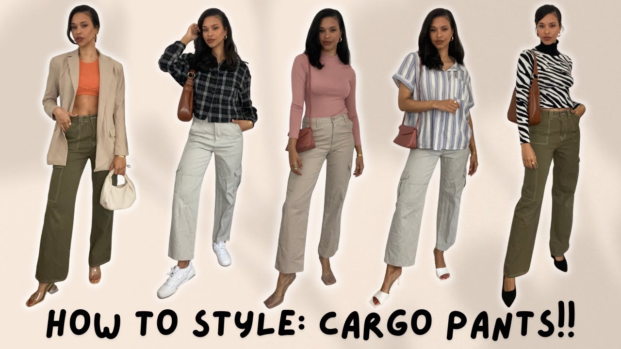 How to style: CARGO PANTS!! 11 outfit ideassuper trendy and