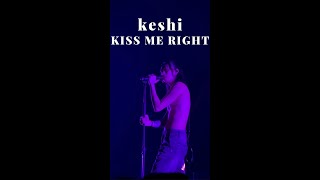 keshi - Kiss Me Right Lyrics [ LIVE in Taipei ] #20221215