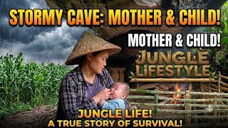 Single Mother Reinforces Shelter & Catches Crabs to Survive  Inspiring Village Life Story