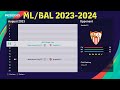 PES 2021 ML/BAL Start Season 2023-2024