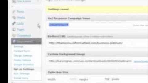 Empowered Blogs Wordpress Tutorials #5 "Completely Customizable Opt-In Form"