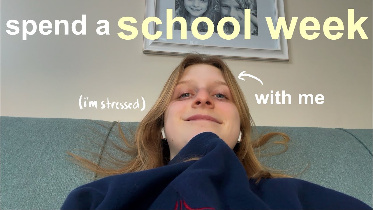 week in my life: school presentation, applying to another college, & easy lunch idea