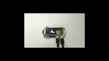 Spotpear Raspberry Pi 0.96 OLED display. Video display, 0.96 OLED, SSD1312, CPU reading, Bad apple