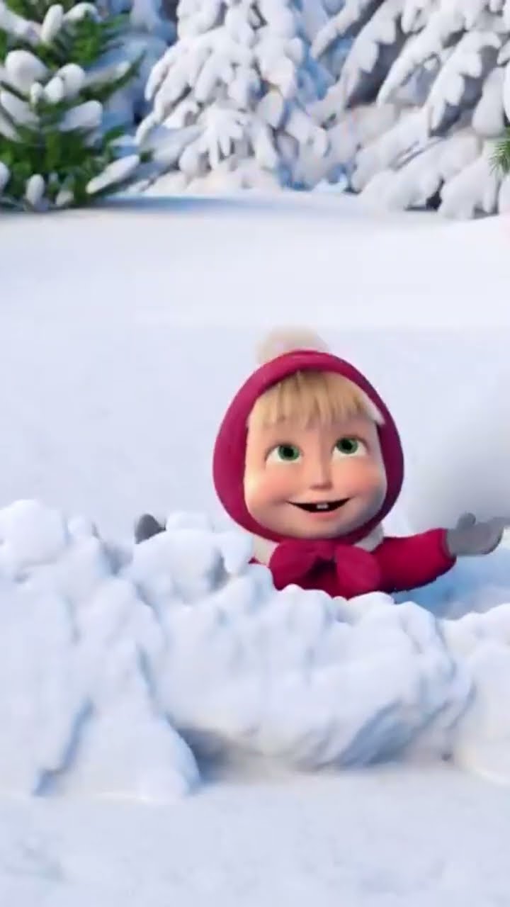 Кохання з першого погляду? ??? #Shorts #машатаведмiдь #MashaBearUkr #mashaandthebear #12місяців