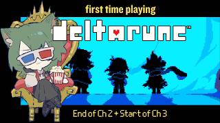 First Time (ever) Playing Deltarune - Stream #4 Starting Ch 3!