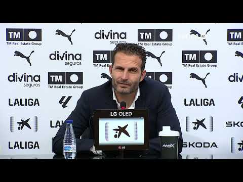 Rueda de prensa Valencia CF vs Rayo Vallecano