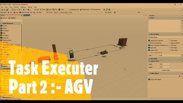 How To Use AGV In Flexsim | Using Task Executer | Step by Step Flexsim Simulation Tutorial Beginners