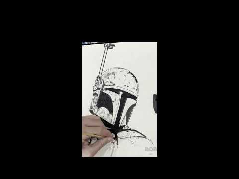 Процесс рисования Бобы