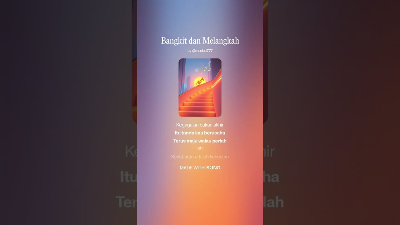 Lagu baru nih - Bangkit dan Melangkah ( Edm Dangdut )