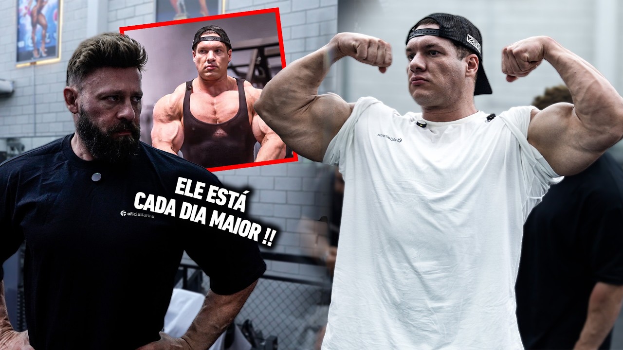 FABRICIO PACHOLOK FICOU DE CARA COM O TAMANHO DO CHAMPS - CADA DIA MAIOR 😱