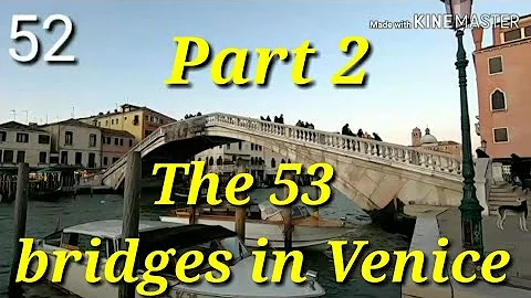how many bridges are in venice