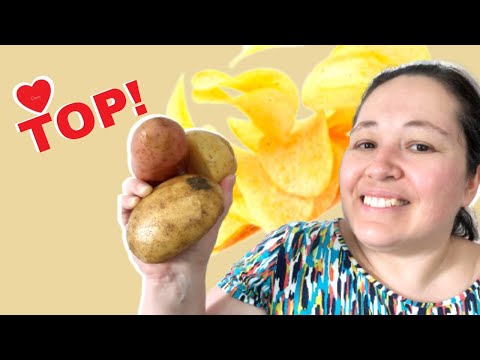 Variedades de BATATA PARA FRITAR/ESSA BATATA É PERFEITA PARA FAZER CHIPS!