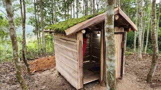 Build a toilet in the forest by TUNG BUSHCRAFT 7,038 views 3 months ago 41 minutes