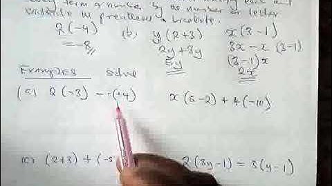 Removing brackets part 2