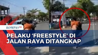 Viral Aksi 'Freestyle' Remaja di Jalan Raya Kabupaten Sinjai, Polisi Tangkap Pelaku