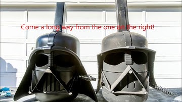 Darth Vader fire pit build (1 of 2)