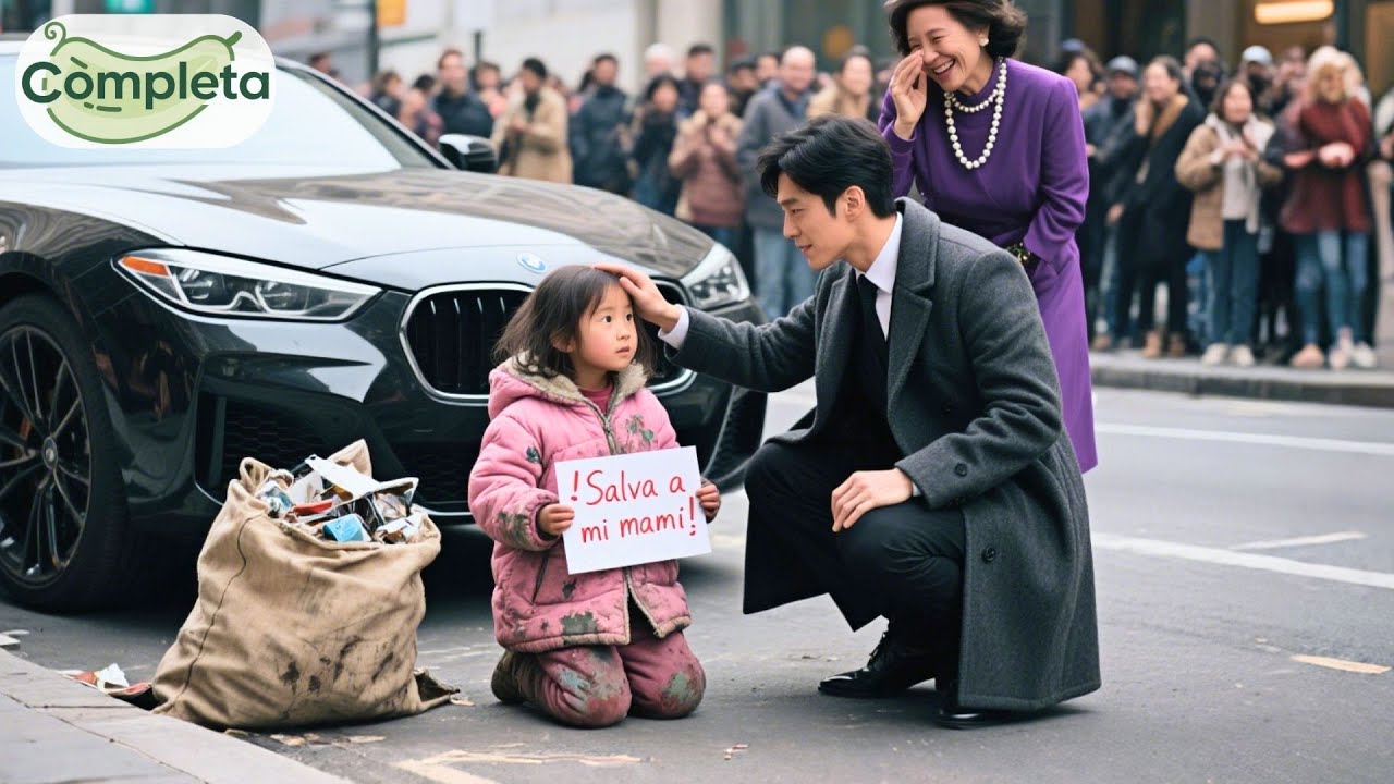 ✨Para salvar a mamá, niña paró auto del CEO. Todos pensaron q la echaría,pero la llevó a casa&mimó!