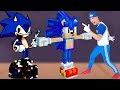 Fnf character test  gameplay vs real life  all sonic