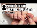 👣How To Pedicure on Yellow Pincer Toenails - No Talking👣