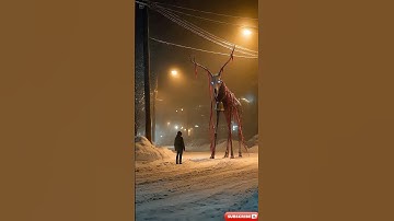 So the Reindeer Wasn’t the Real Monster… 🦌🫣🌨️ #PlotTwist #HorrorNight