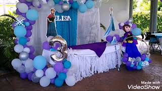 Decoración Frozen