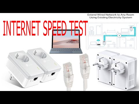 TP-LINK TL-PA4010PKIT AV600 POWERLINE ADAPTER TEST SPEED