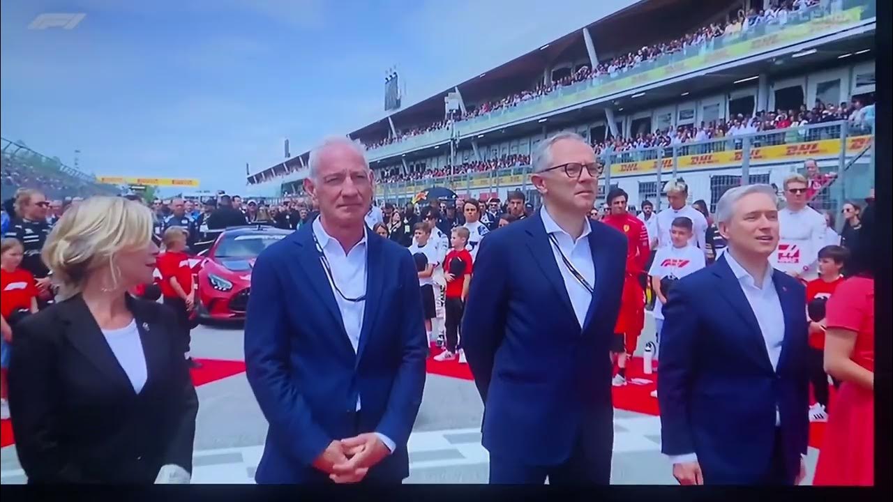 Canadian Anthem F1 Grand Prix YouTube